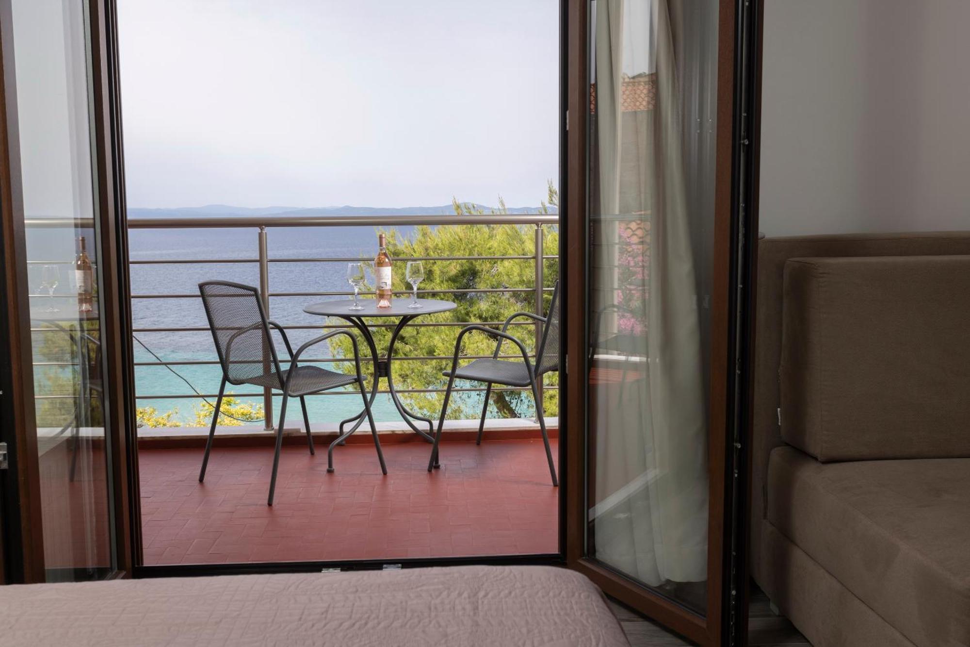 Sea View Apollo Apartments & Studios In Áfitos Exterior foto
