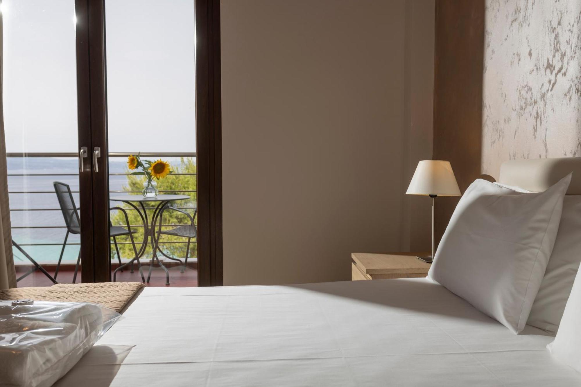 Sea View Apollo Apartments & Studios In Áfitos Exterior foto