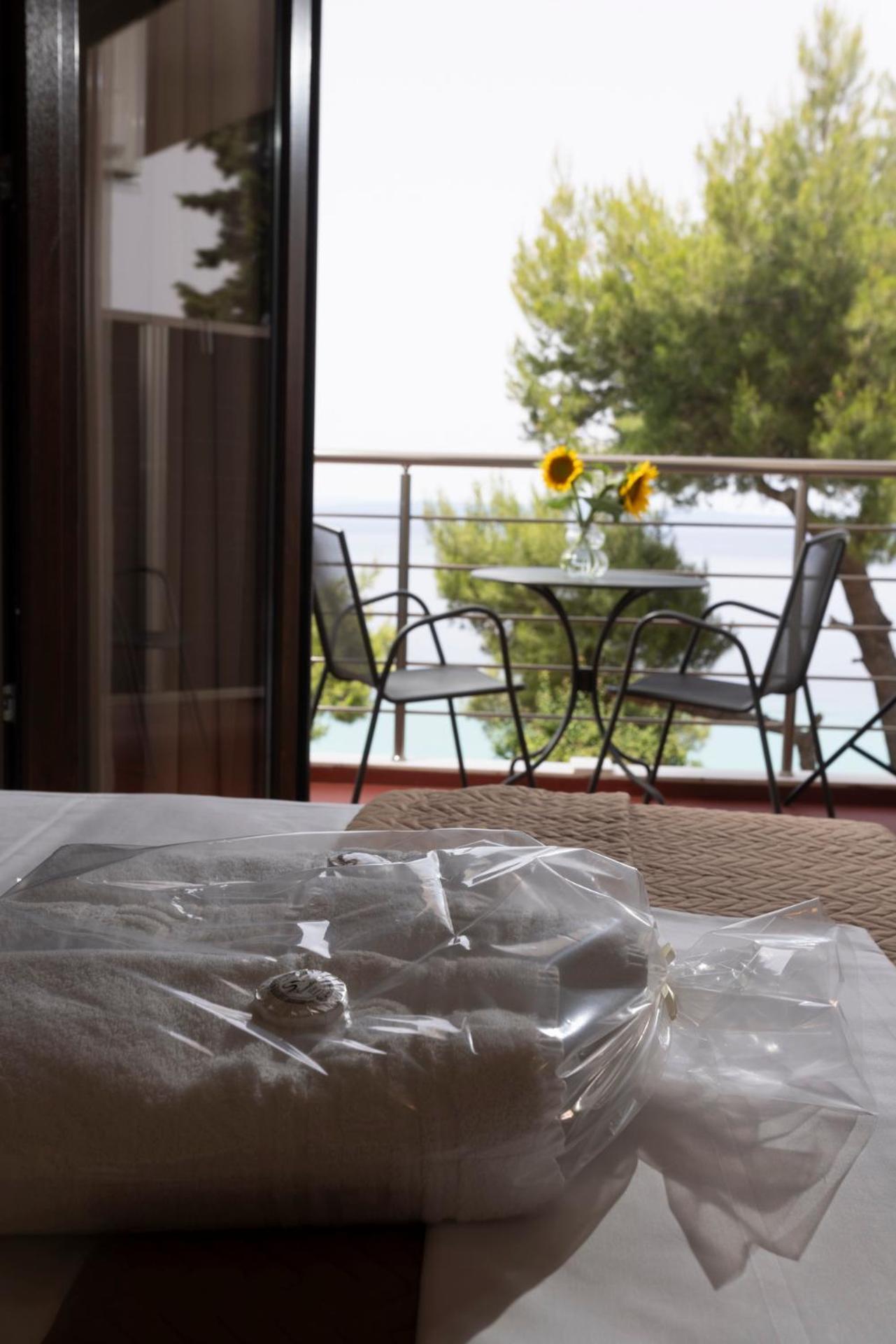 Sea View Apollo Apartments & Studios In Áfitos Exterior foto