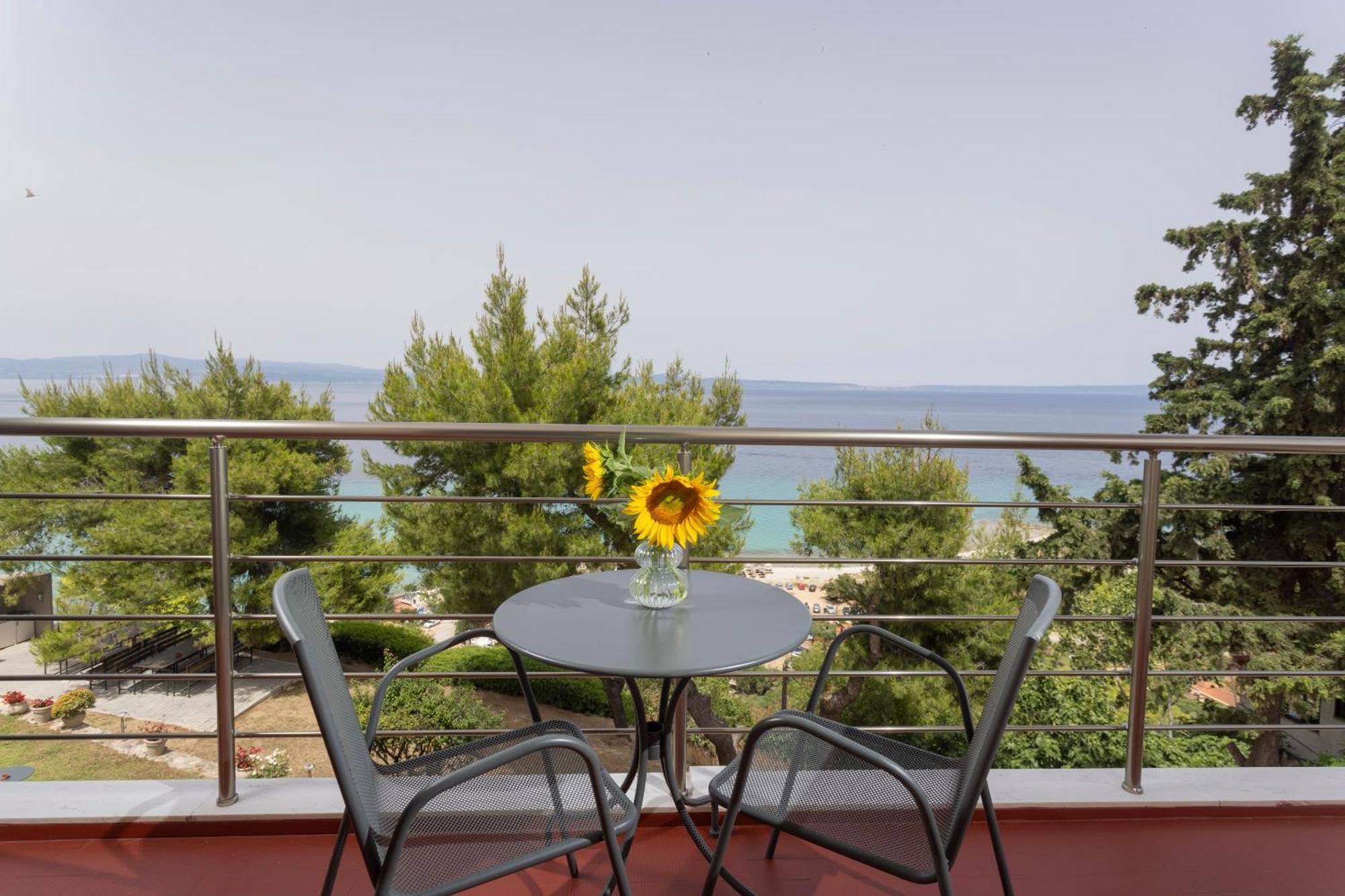 Sea View Apollo Apartments & Studios In Áfitos Exterior foto