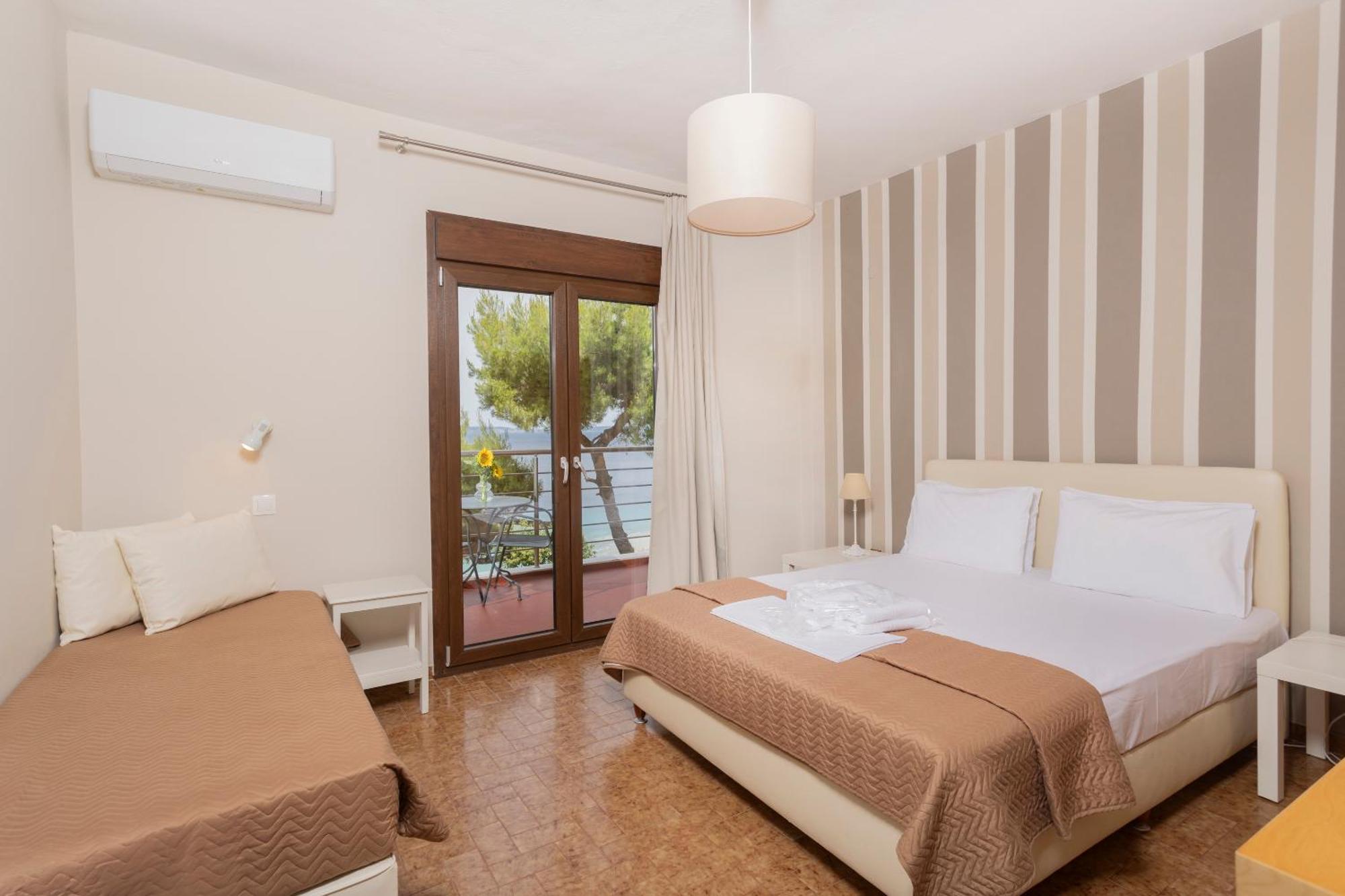 Sea View Apollo Apartments & Studios In Áfitos Exterior foto