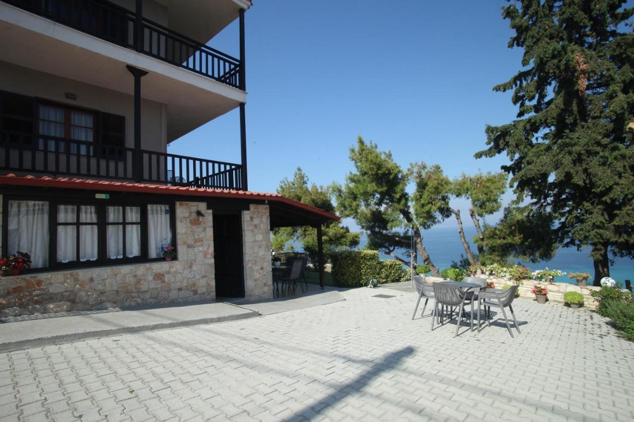 Sea View Apollo Apartments & Studios In Áfitos Exterior foto