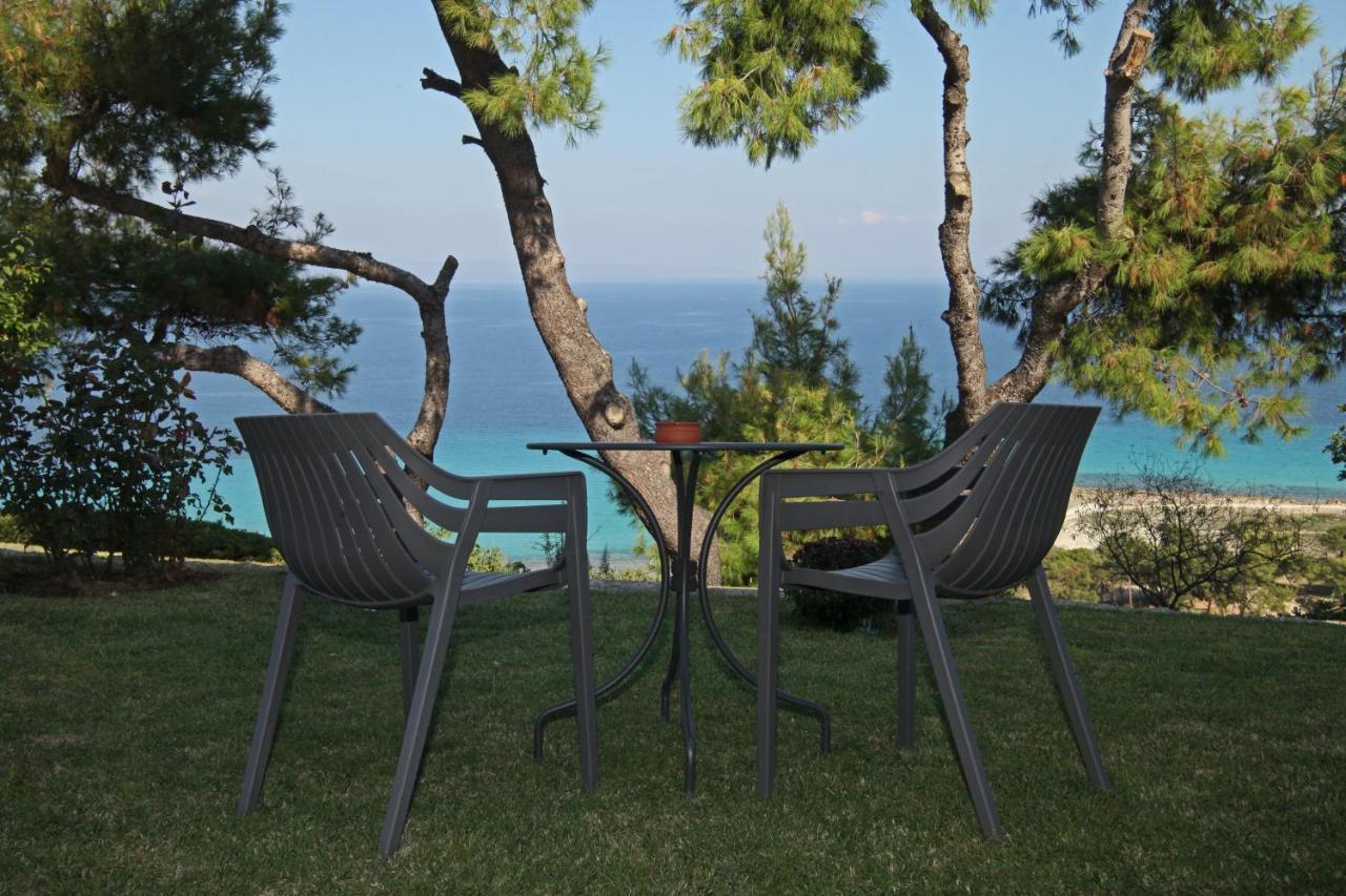 Sea View Apollo Apartments & Studios In Áfitos Exterior foto